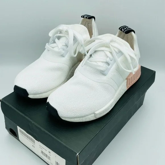 Adidas NMD_R1 'Vapour Pink' Shoes sz 4.5 - Picture 5 of 14